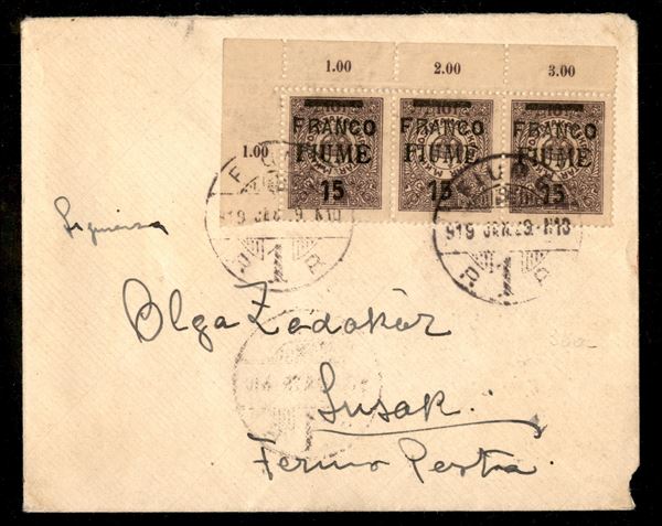 ITALIA / Occupazioni I guerra mondiale / Fiume / Posta ordinaria