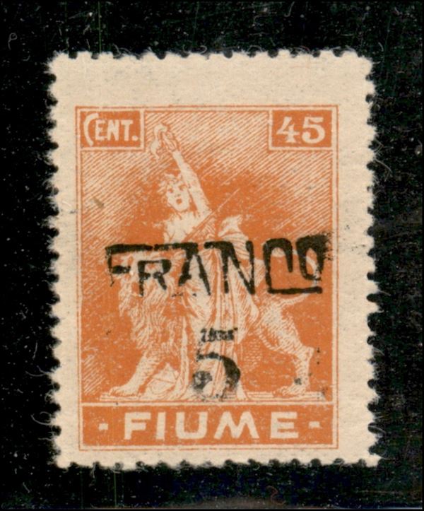 ITALIA / Occupazioni I guerra mondiale / Fiume / Posta ordinaria