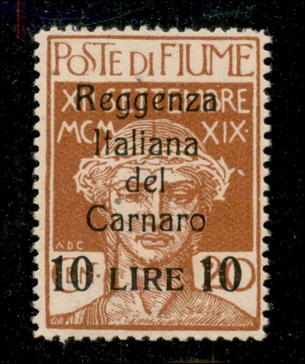 ITALIA / Occupazioni I guerra mondiale / Fiume / Posta ordinaria