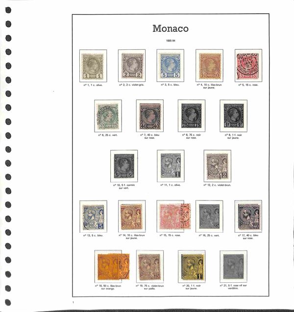 MONACO / Posta ordinaria