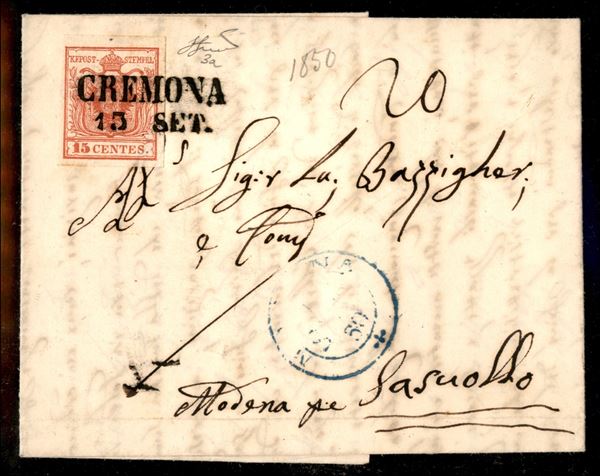 ITALIA / Antichi Stati Italiani / Lombardo Veneto / Posta ordinaria