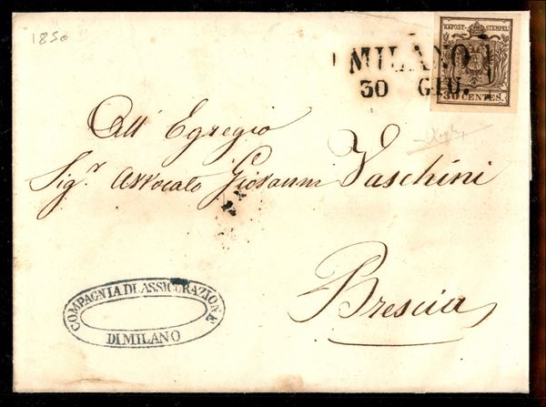 ITALIA / Antichi Stati Italiani / Lombardo Veneto / Posta ordinaria