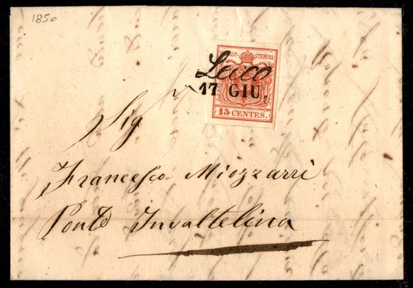 ITALIA / Antichi Stati Italiani / Lombardo Veneto / Posta ordinaria