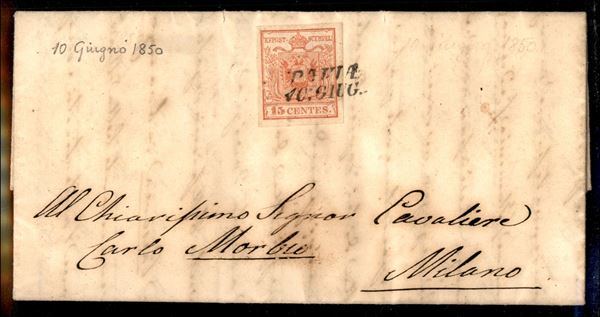ITALIA / Antichi Stati Italiani / Lombardo Veneto / Posta ordinaria