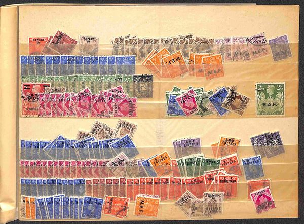 ITALIA / Occupazioni straniere delle colonie / Occupazione Britannica / Posta ordinaria