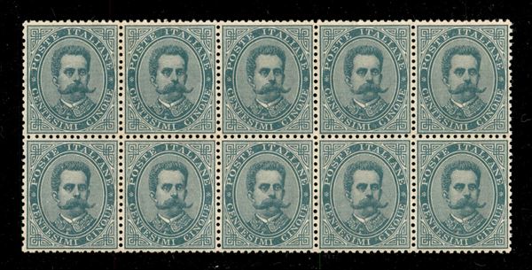 ITALIA / Regno / Umberto I / Posta ordinaria