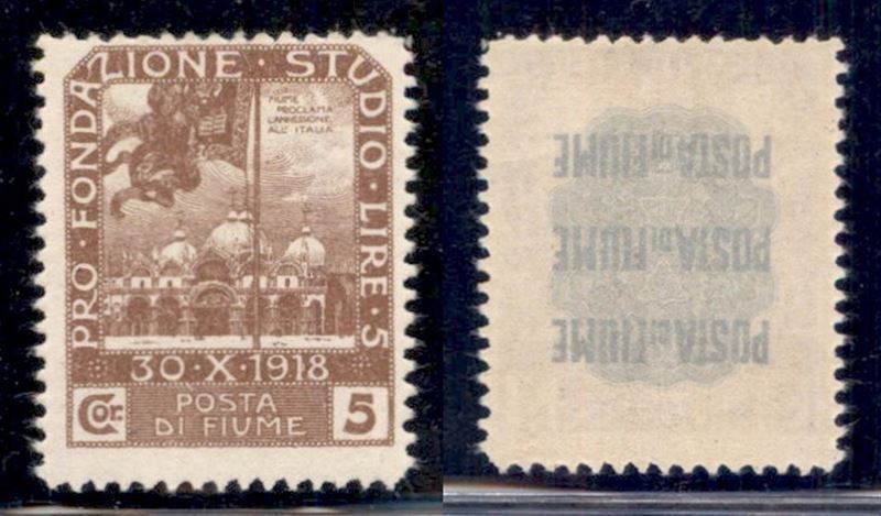 Italia / Occupazioni i Guerra Mondiale / Fiume / Posta Ordinaria