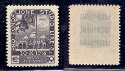 Italia / Occupazioni i Guerra Mondiale / Fiume / Posta Ordinaria