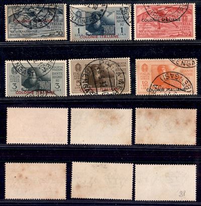 Italia / Colonie / Emissioni Generali / Posta Aerea