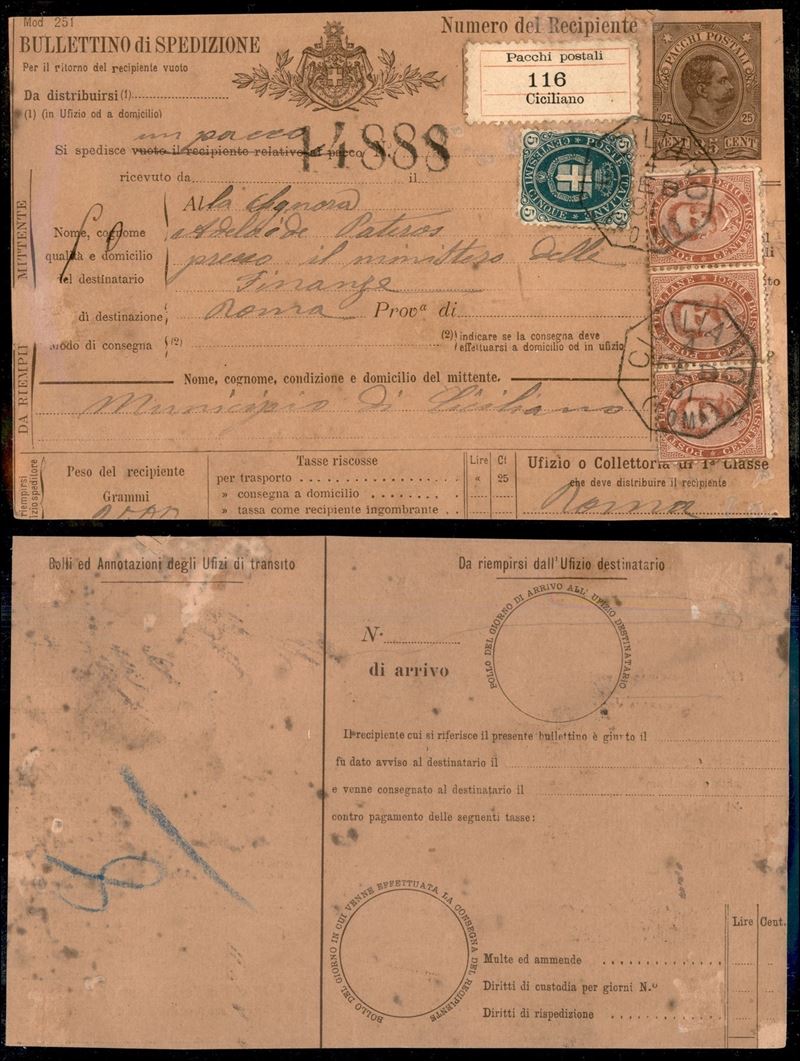 Italia / Regno / Posta Ordinaria
