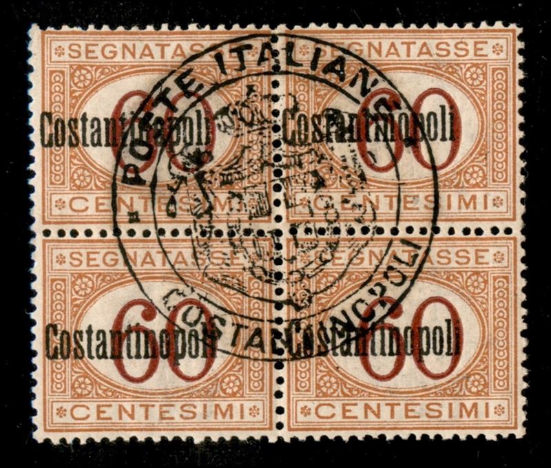Italia / Uffici Postali All'estero / Levante / Costantinopoli / Segnatasse