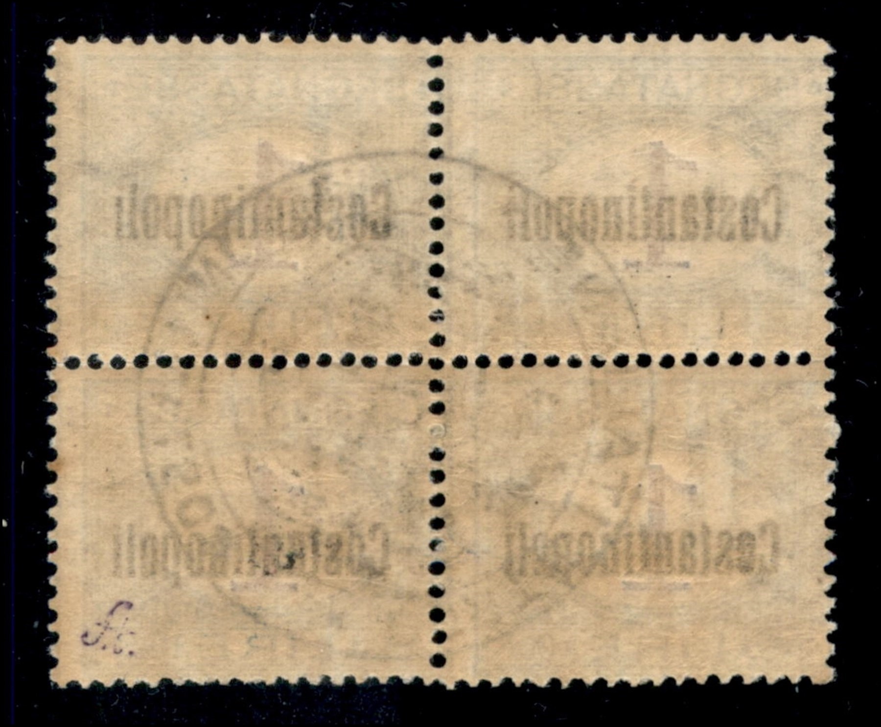 Italia / Uffici Postali All'estero / Levante / Costantinopoli / Segnatasse