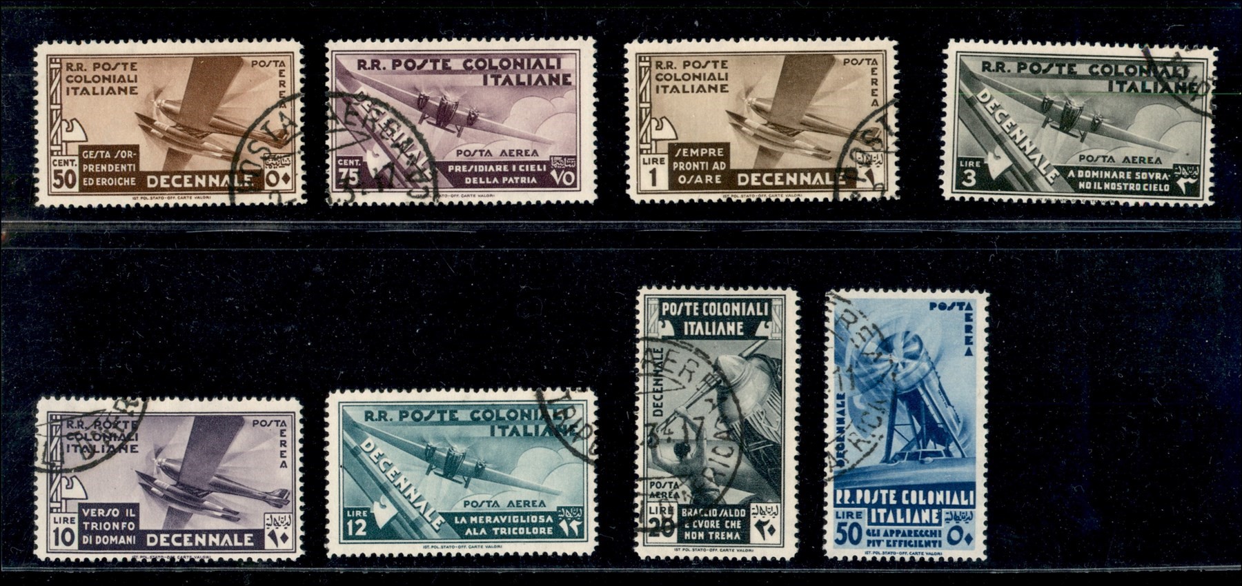 Italia / Colonie / Emissioni Generali / Posta Ordinaria