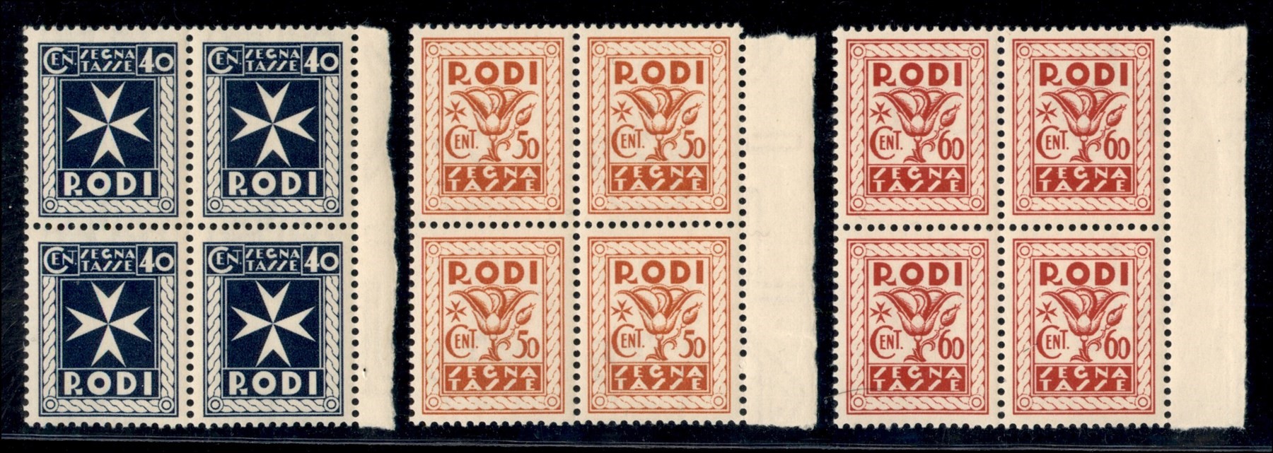 Italia / Colonie / Egeo / Emissioni Generali / Segnatasse