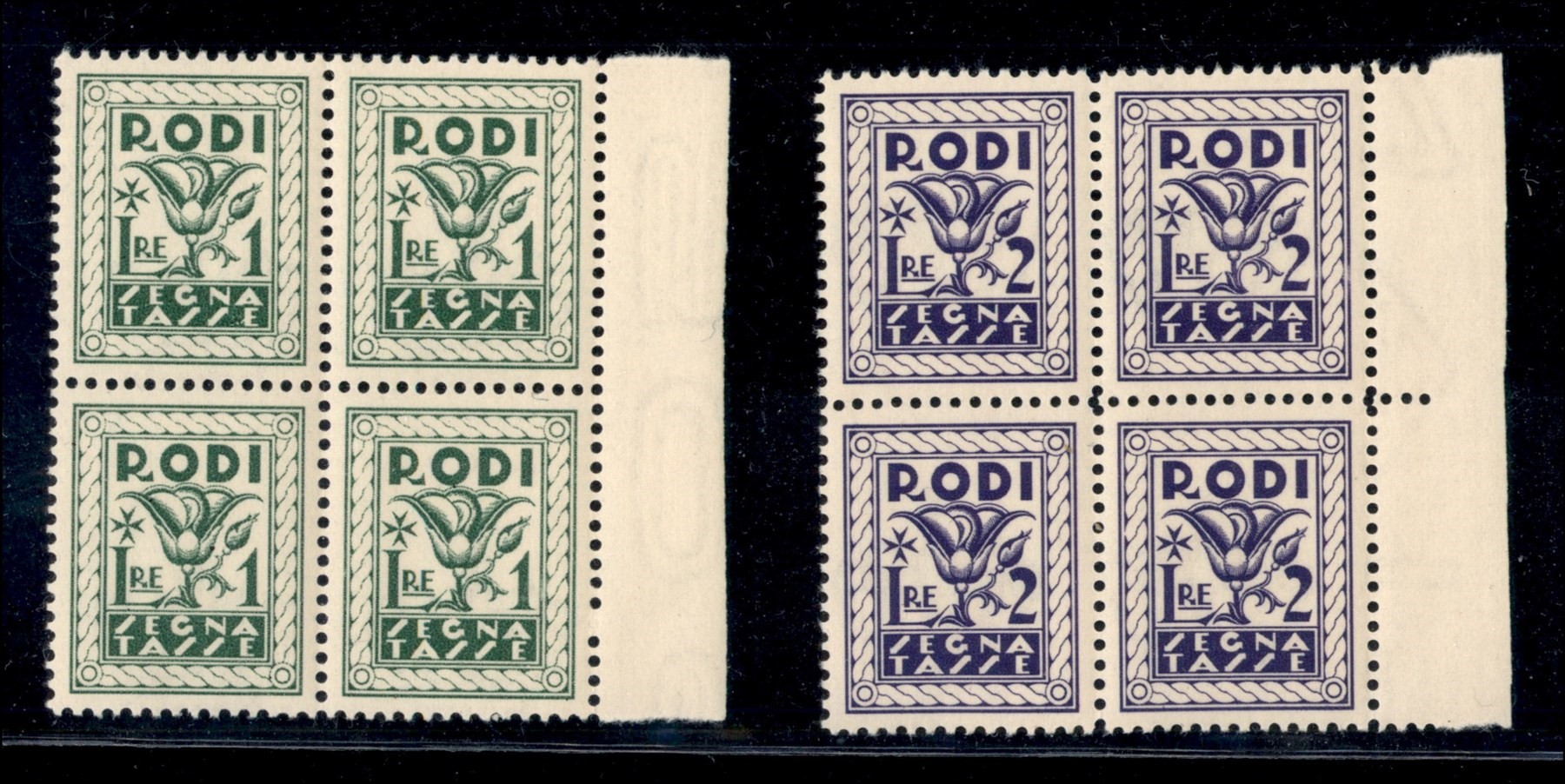 Italia / Colonie / Egeo / Emissioni Generali / Segnatasse