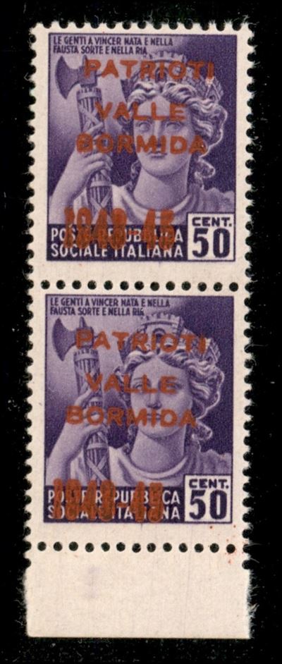 Italia / C.L.n. / Valle Bormida / Posta Ordinaria