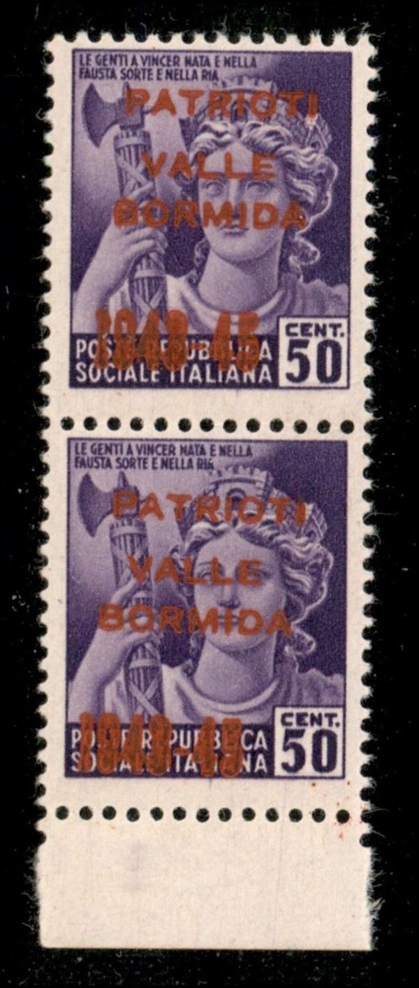 ITALIA / C.L.N. / Valle Bormida / Posta ordinaria