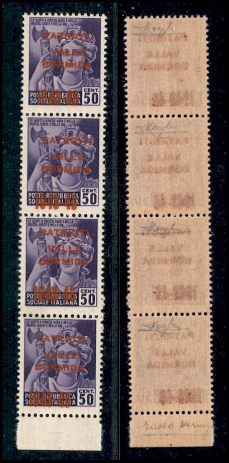 Italia / C.L.n. / Valle Bormida / Posta Ordinaria