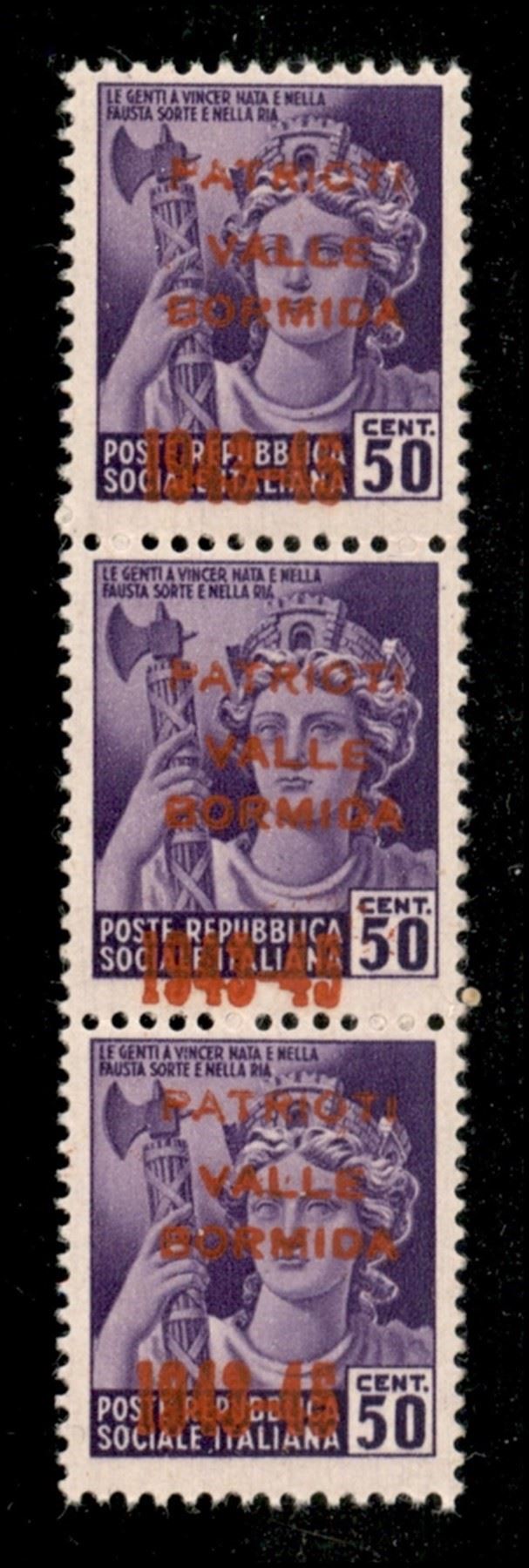 Italia / C.L.n. / Valle Bormida / Posta Ordinaria