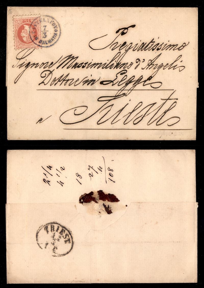 Italia / Antichi Stati Italiani / Lombardo Veneto / Territori Italiani D'austria / Posta Ordinari...