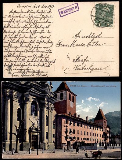 Italia / Antichi Stati Italiani / Lombardo Veneto / Territori Italiani D'austria / Posta Ordinari...