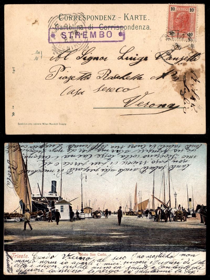 Italia / Antichi Stati Italiani / Lombardo Veneto / Territori Italiani D'austria / Posta Ordinari...