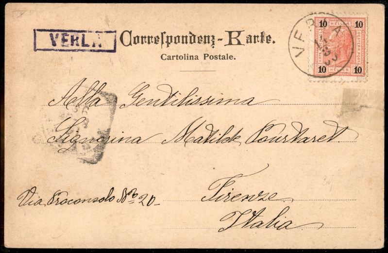 ITALIA / Antichi Stati Italiani / Lombardo Veneto / Territori italiani d'Austria / Posta ordinari...