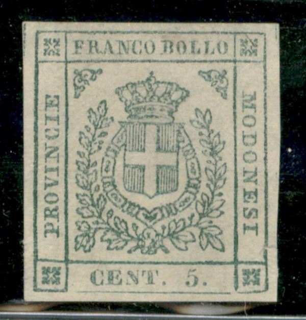 ITALIA / Antichi Stati Italiani / Modena / Governo Provvisorio / Posta ordinaria