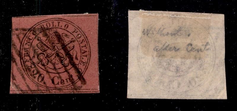 ITALIA / Antichi Stati Italiani / Stato pontificio / Posta ordinaria