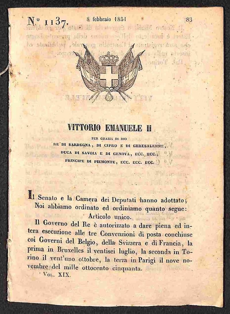 Italia / Antichi Stati Italiani / Sardegna