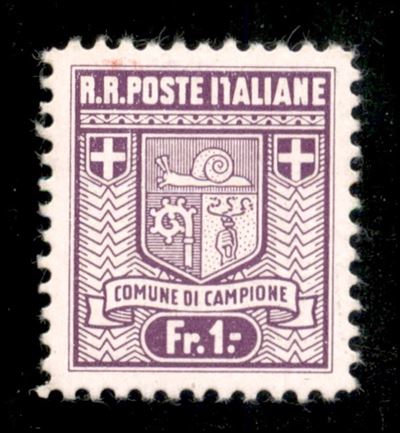 Italia / Emissioni Autonome / Campione / Posta Ordinaria