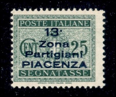 Italia / C.L.n. / Piacenza / Segnatasse