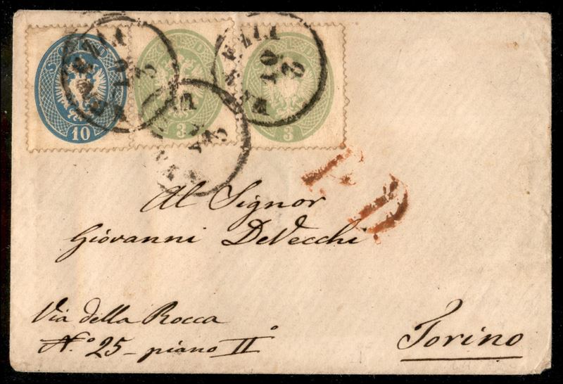 ITALIA / Antichi Stati Italiani / Lombardo Veneto / Posta ordinaria