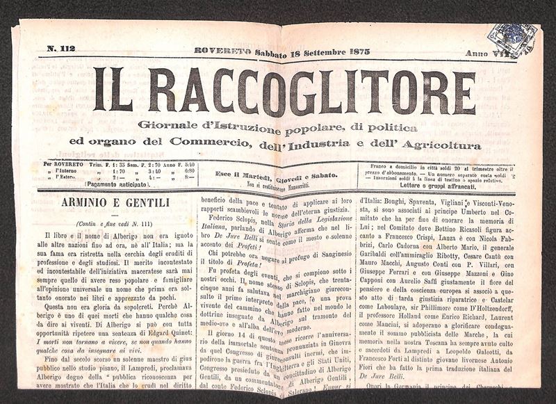 Italia / Antichi Stati Italiani / Lombardo Veneto / Territori Italiani D'austria / Segnatasse Gio...